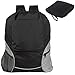 Teamoy Foldable Sackcpack Drawstring Backpack Gym Bag with Straps, Pockets, Reflective Tapes, Black