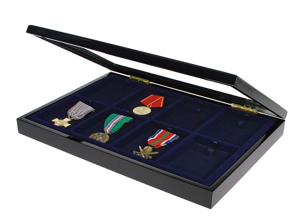Safe 5926 Wooden Display Case for Medals and Badges of Honour Amazon