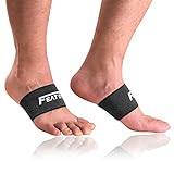 Featol Foot Arch Support Compression Arch Sleeves Plantar Fasciitis Brace for Pain Relief, Heel Spurs and Flat Feet(1 Pair)