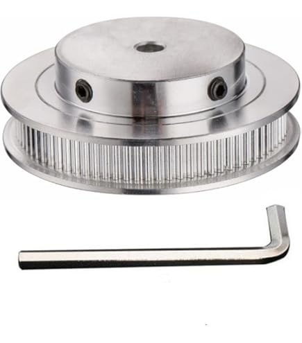 Xianglaa-Timing Pulley 120 denti 2GT Puleggia di temporizzazione 120T, foro 6 / 6.35 / 8/10/12/14 / 15/17/12 / 20/22 / 25 mm, per GT2 cintura sincrona larghezza 6 / 10mm 120.eth Produzione di precisio