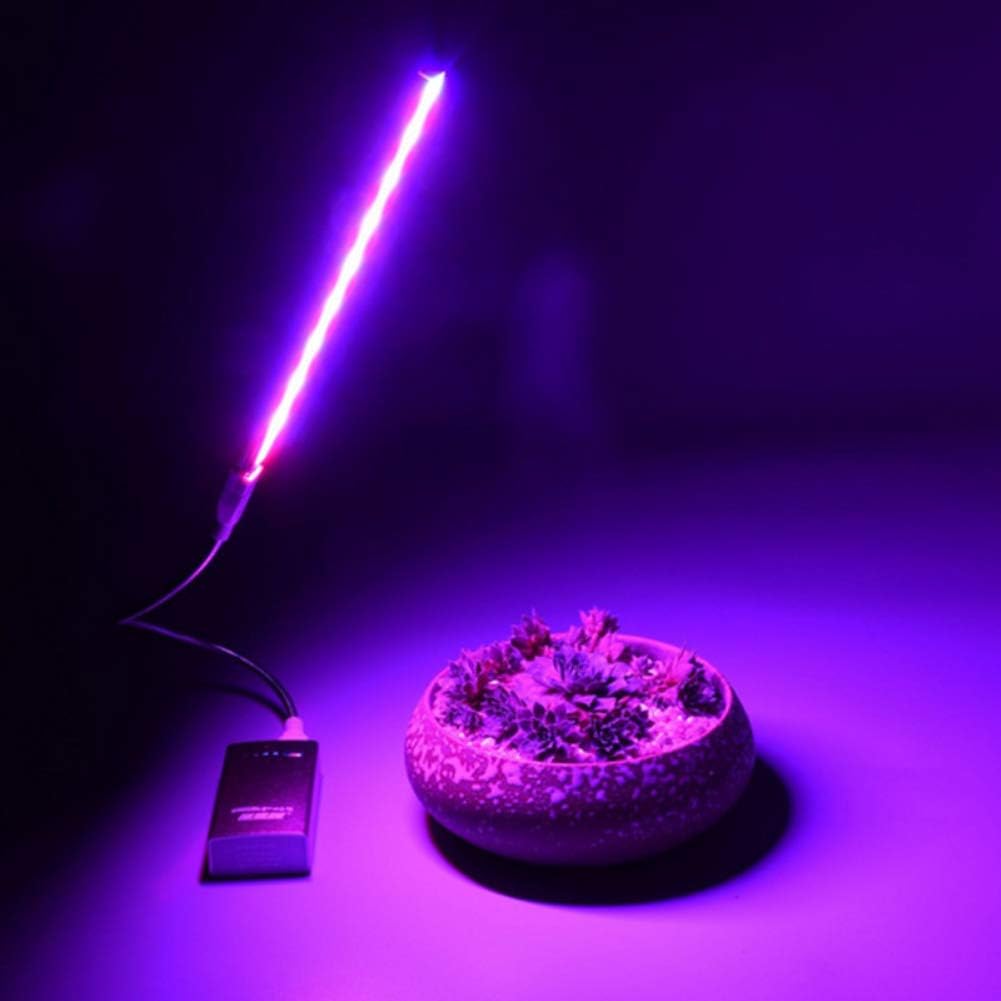 Yuanbbo LED Plant Grow Light Tube, Full Spectrum LED Grow Light for Indoor Plants Veg and Flower, Garden Greenhouse Hydroponic Grow Lights