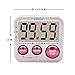 Hekisn Best Digital Kitchen Timer, Digital Stainless Steel Cooking Timer with Large Screen Strong Magnet Back, Kickstand, Auto Shut-Off for Kitchen Cooking Baking, Reminder for Student