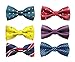 Zakka Republic 6pc Adjustable Pre-tied Boys Bow Tie Accessory Set (BBT-04)