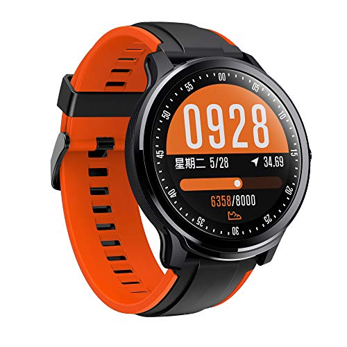 onedekko 5D Carbon Fiber Fashion Sports Watch IP68 Waterproof Fitness Tracker Smartwatch (Orange) onedekko 5D Carbon Fiber Fashion Sports Watch IP68 Waterproof Fitness Tracker Smartwatch (Orange)