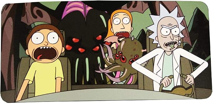Amazon Com Rick And Morty Spaceship Car Window Sun Shade