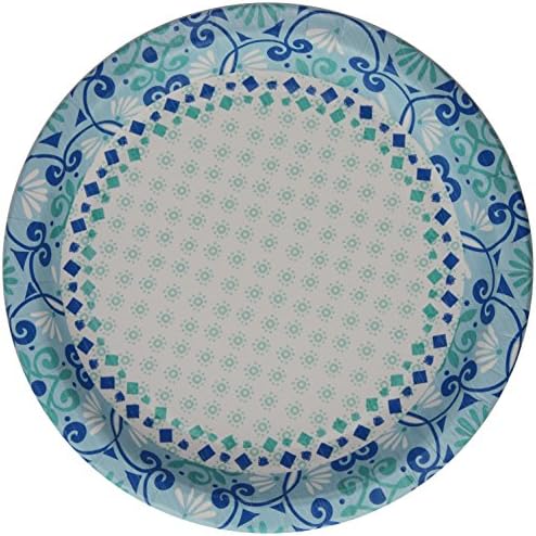 Artstyle Diamonds in The Sky Paper Plates, Mixed Pack, 80 Count
