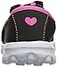 Skechers Kids Go Walk Bitty Bow Sneaker (Toddler/Little Kid), Black/Hot Pink, 12 M US Little Kid