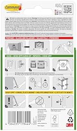 Command Picture Hanging Strips Narrow White 4 Pairs 8 Strips view 20