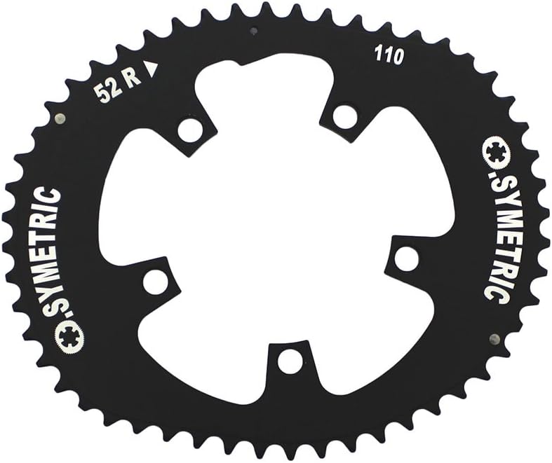 Osymetric Stronglight 244622 Dish, 110 mm, 52 teeth, Black, 5 Arm