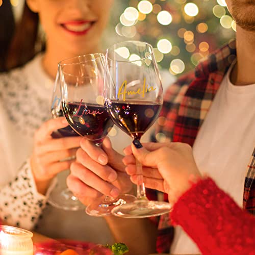 GainArt Wine Glass Markers, Pack of 5, Erasable Markers For Decorating