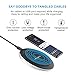 10W Fast Wireless Charger Pad,HiGoing Wireless Charging for iPhone X / iPhone 8/8 Plus,Galaxy S9/S9 Plus/ S8/S8 Plus S7/S7 Edge/ Note 8 etc