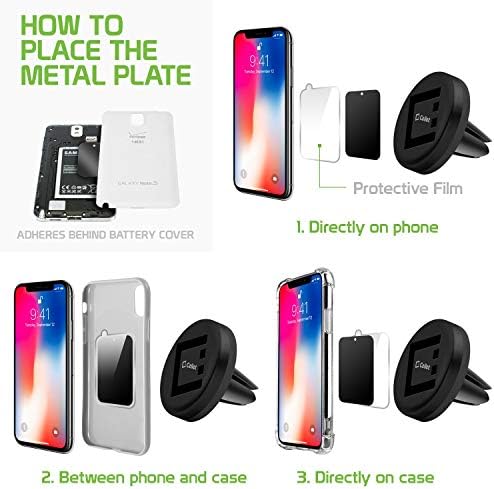 Car vent snap-on cellphone holder mount for $21.99