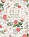2019 Weekly and Monthly Planner: Academic Student Planner, Daily Weekly and Monthly Journal Planner, by