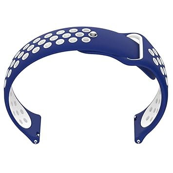 Nomvic 20MM Pulsera de Silicona bicolorable para Huami Amazfit Bip ...