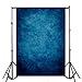 3x5ft Thin Vinyl Lfeey Photo Background Printed Photography Dreamy Blue Theme Solid Color Backdrop for Studio Props