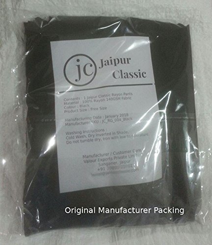 jaipur classic plain rayon plazzo pants free size colour