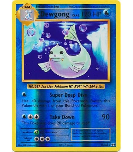 Pokemon - Seel (28/108) - XY Evolutions - Reverse Holo
