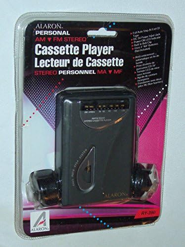 AM/FM Stereo Cassette Player with Headphones