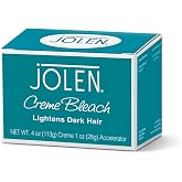 Jolen 4 Ounce Creme Bleach Regular Lightens Excess Dark Hair (118ml)