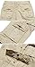 WenVen Men's Active Cargo Shorts Cotton Outdoor Wear Lightweight (WV3229 Light Khaki,34)
