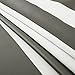 Deconovo Gray Striped Blackout Window Curtains Thermal Insulated Grey and Greyish White Striped Curtains Tie Up Curtains for Bedroom 46W X 63L Gray 2 Panels