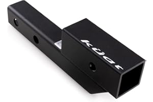 KUAT Hi-Lo Hitch Extension | Durable Car Vehicle Hitch Bike Hauling Rack 7" & 10" Extension with 2 1/8" Vertical Drop & Rise Functionality, Compatible with 2" Receivers, 250lb Max Carry Weight