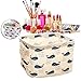 Foldable Mini Square Storage, Htgtai Natural Linen & Cotton Fabric Bins Baskets Organizers for Shelves & Desks#3