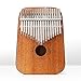 Vangoa 17 keys Kalimba Thumb Piano kit with Tuning Hammer, Cloth Bag, Pick Up, Stickers