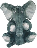 KONG Comfort Kiddos Elephant Plush Dog Toy with Removable Squeaker Small view 4