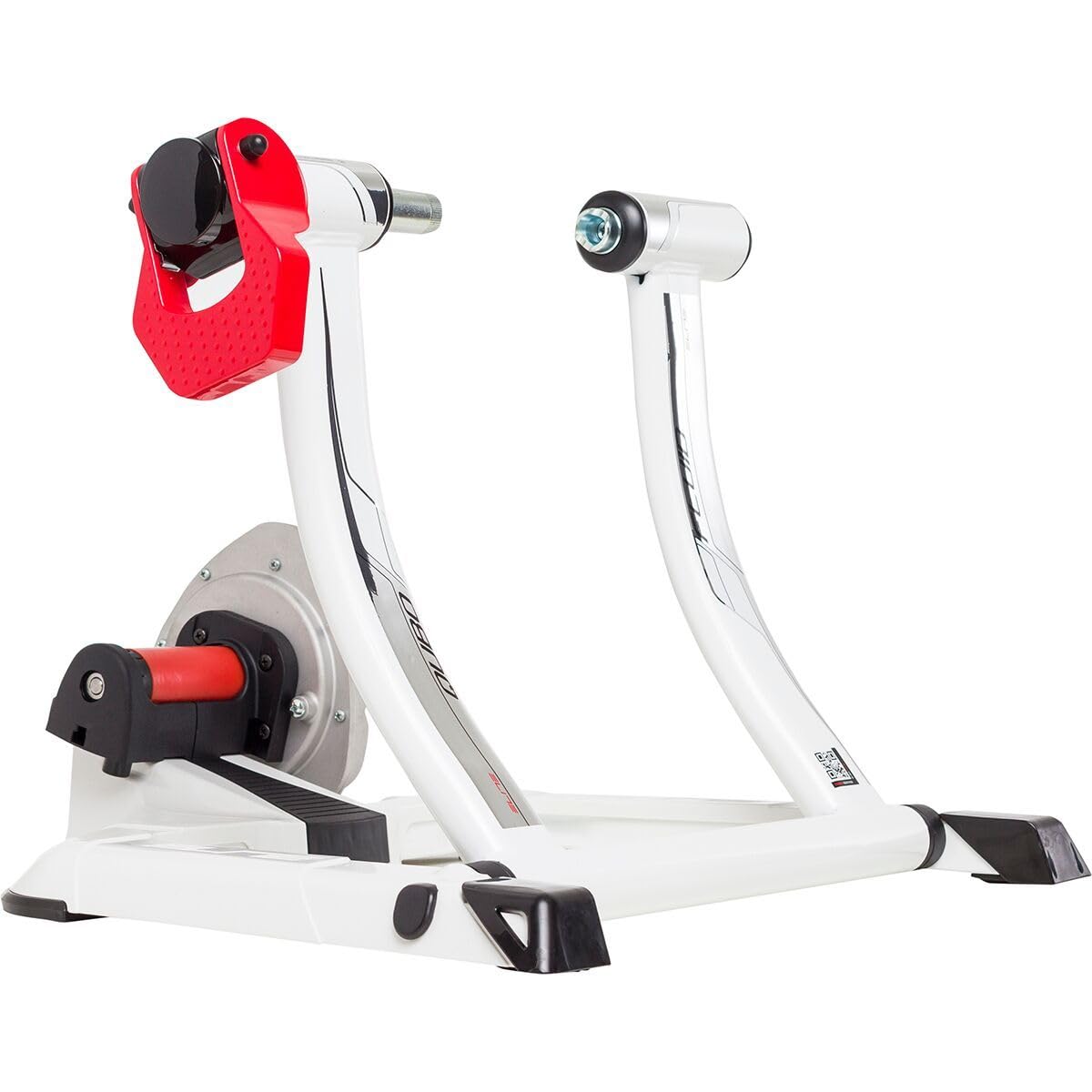 ELITE QUBO FLUID with Hydraulic Resistance, Silent Progressive Home Trainer, Realistic Pedalling Sensation