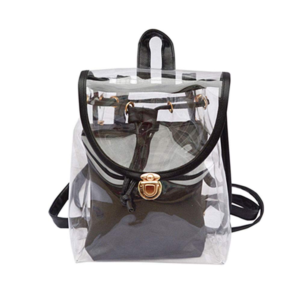 clear fashion backpack