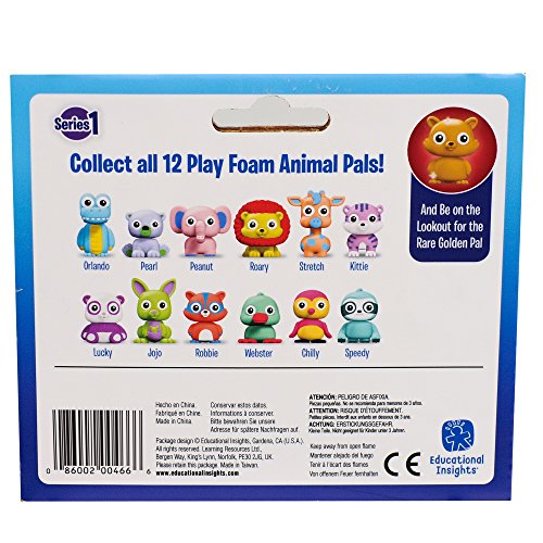 image for Educational Insights Playfoam Pals Wild Friends 6-Pack | Non-Toxic, Ne