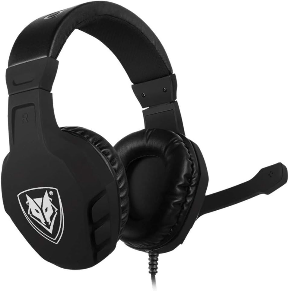 NUBWO U3 Gaming Headset Stereo PC Gaming Headset with Noise Cancelling Headset by WaiiMak (Black)