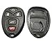 Horande Replacement Key Fob Cover Case fit for 2007-2012 GM Cadillac Escalade GMC Buick Yukon Chevrolet Suburban Tahoe Keyless Entry Key fob Shell