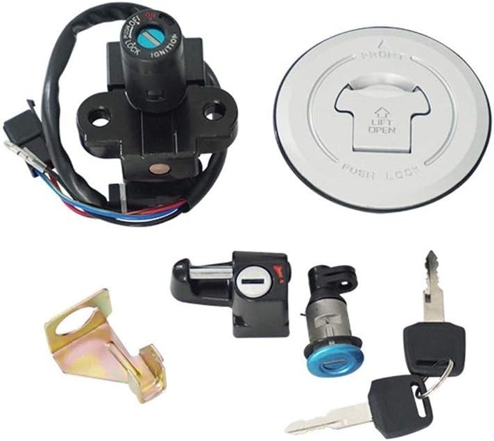 Motorcycle Ignition Switch Fuel Gas Cap Seat Lock Key Set For Honda CBR250R 2011-2013 Ghost thorn