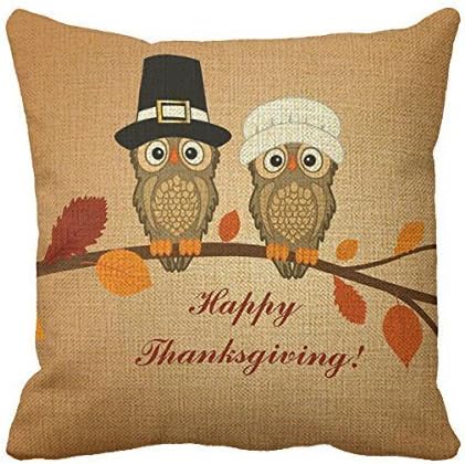 Richess Autumn Sofa Pillow Case Cover Fall Square Cushion Cover
