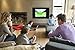 Besitek TV antenna Flat HD Digital Indoor Amplified TV Antenna - 50 Miles Range - Detachable Amplifier Signal Booster - 10ft Coax Cable