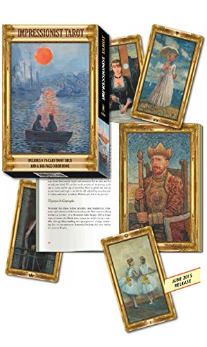 Llewellyn publishing impressionist tarot cards and book…