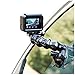 SUREWO Flexible Gooseneck Suction Cup Car Mount Holder for GoPro 13, Flexible Extension Car Windshield Mount with Phone Mount for GoPro Hero 12 11 10 9 8 7 6 5 Black,DJI Action 5 pro/4/3 and More