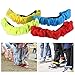 OULII 3-Legged Race Bands-4 Colors Elastic Tie Rope for 3-Legged Race Game