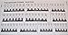 Polycarbonate Temporary Dental Crowns Box Kit 180 Pcs With Paper Guide Chart US SELLER HOUSTON DENTAL SUPPLY