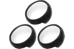 GATUIDA 3 Pcs Computer Mirror Minipc Clip on Mirror Security Monitor Mirror Convex Mirror Cabinet Rearview Monitors Blind Spot Mirror Mini-pc Work Anti- Mirror Acrylic Lens Optional