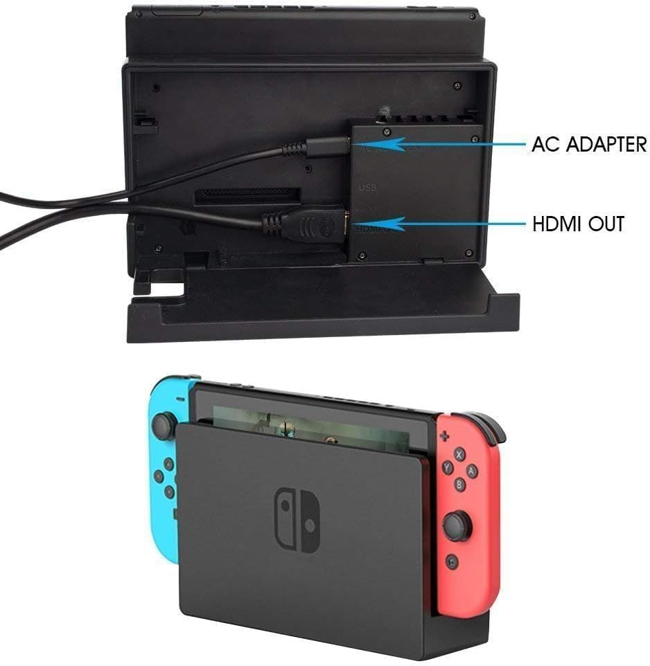 45W Charger for Switch 1/2/Switch OLED/Switch Lite, 2Hours 15V/3A Fast Charging AC Adapter 5FT Type-C Cable Power Supply for Switch 1/2/Lite/Dock and Pro Controller - Support TV Mode