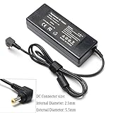YTech 19V 4.74A 90W AC Adapter Laptop Charger for Toshiba Satellite C55-A5249 C55-A5281 C55-A5282 C55-A5285 C55-A5286 C55-A5298 C55-A5300 C75D C655 C855 C855D C875 Power Cord