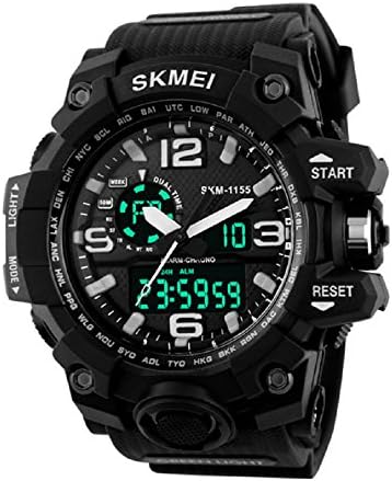 Relojes de Hombre Sport LED Digital Military Water Resistant Watch Digital Men