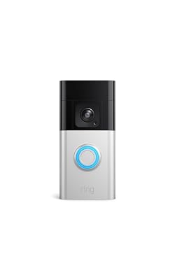 Ring Battery Doorbell Pro (newest model), Home or business security, Two-Way Talk with Audio+, 3D Motion Detection, and 1536p HD+ Head-to-Toe Video