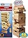 Matty's Toy Stop Wooden Tower Deluxe Stacking Game with Exclusive Storage Bag