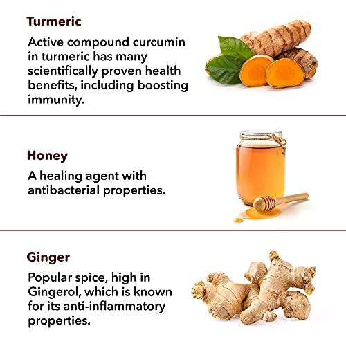 Turmeric Honey Ginger Juice Shots by Akiva Superfoods Natural