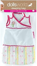 Dolls World Doll's Sleeping Bag for 41cm Dolls | Velcro Fastening view 2