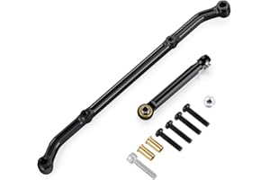 MOHERO Aluminum Steering Link Arm Tie Rod for Axial SCX10 Upgrade